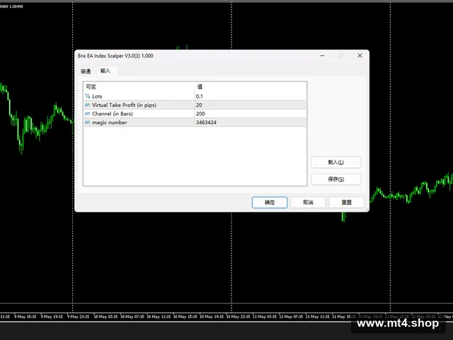 Brix EA Index Scalper V3.0