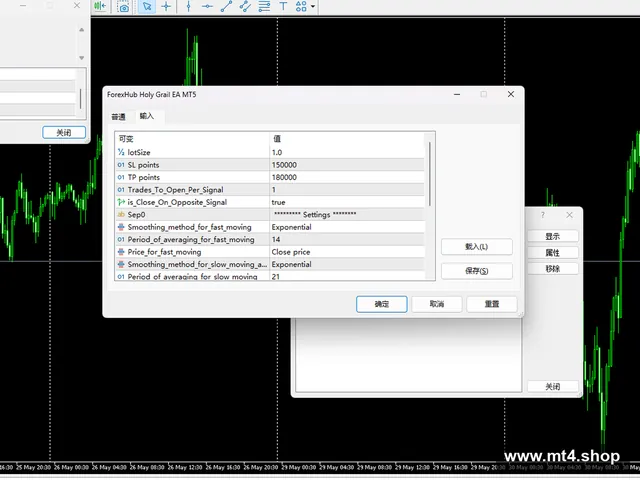 ForexHub Holy Grail EA V1 (fixed filling mode)