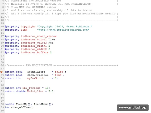 SuperTrend_TRO_MODIFIED_VERSION 源码