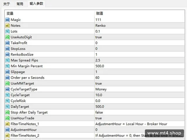 EA SCALP RENKO v2.3