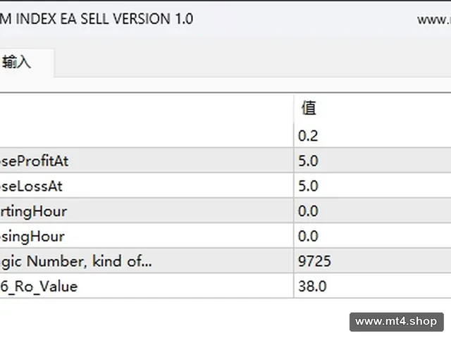 ADX BOOM INDEX EA SELL VERSION