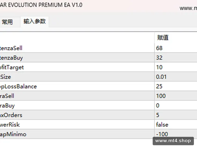 EAR EVOLUTION PREMIUM EA V1.0 源码