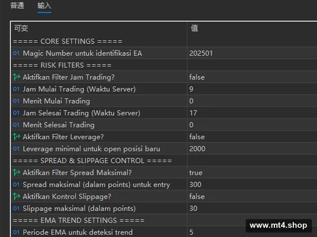 RTX Parody EA V1.3 MT5