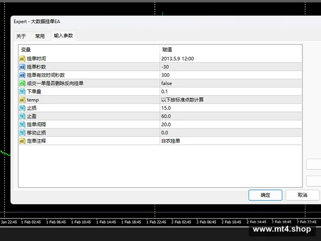 大数据挂单EA 源码