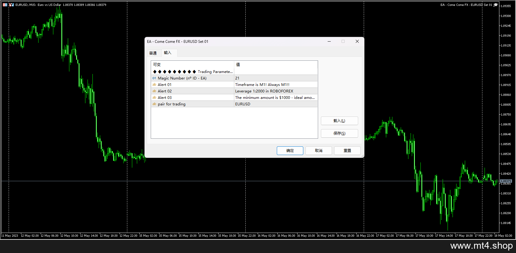 EA – ComeCome FX 2023 2024