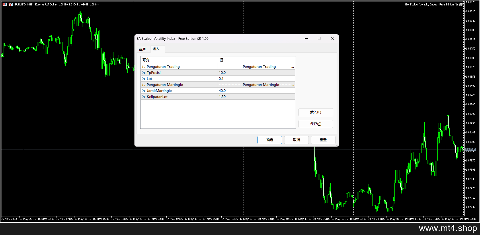 EA Scalper Volatilty Index – Free Edition