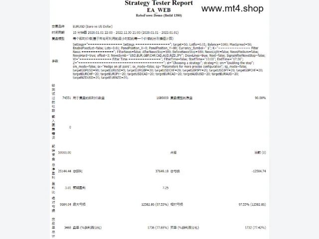 EA Web v3.10 MT4 图片 3