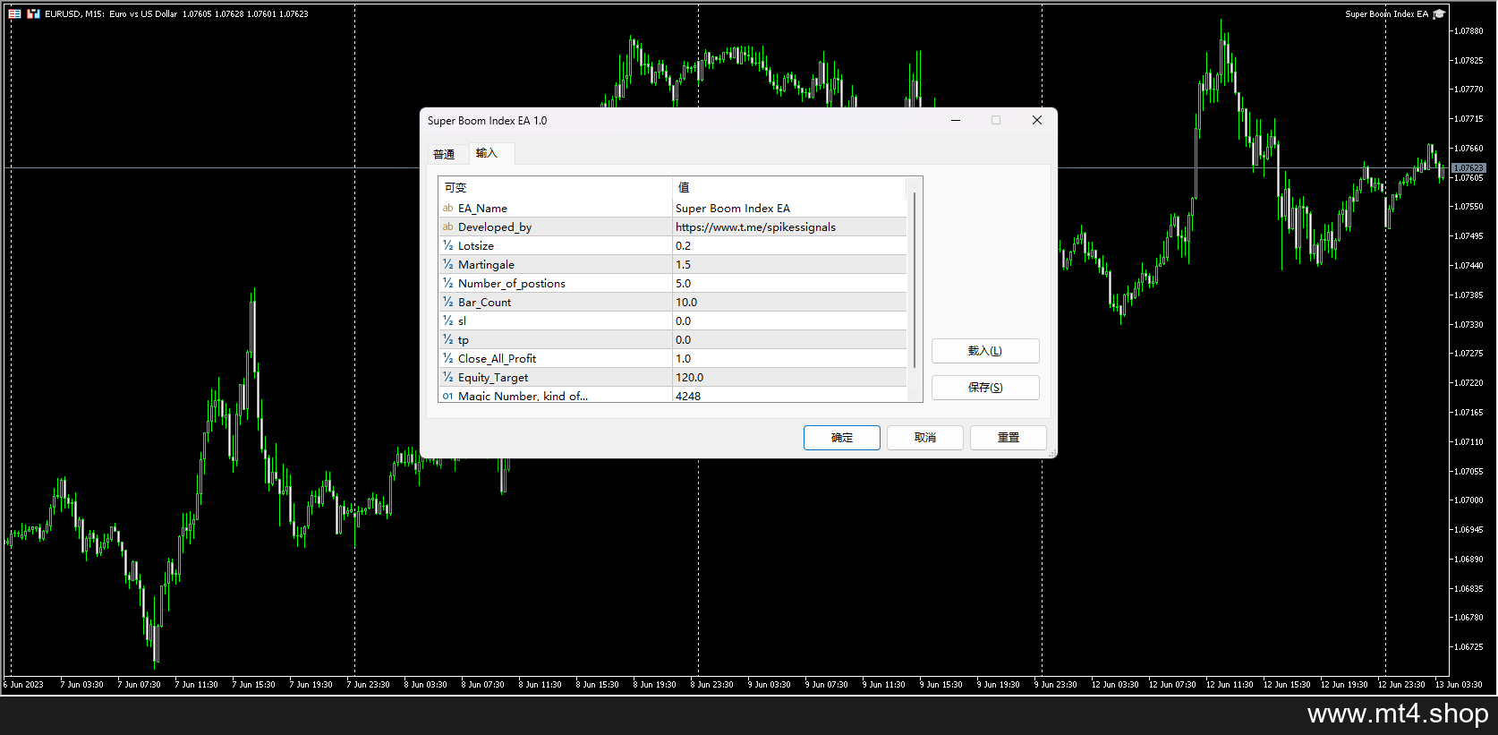 SUPER BOOM INDEX EA