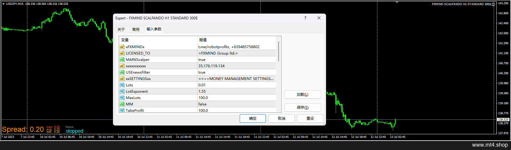 FXMIND SCALPANDO H1 STANDARD 300$ 源码