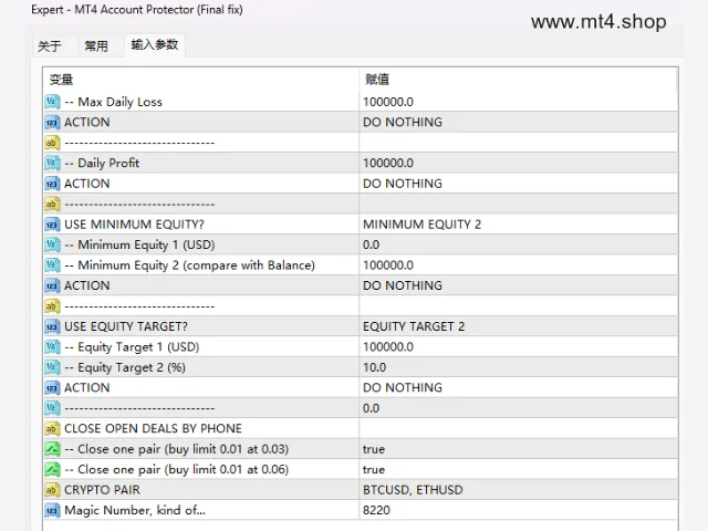 MT4 Account Protector (Final fix) 图片 2