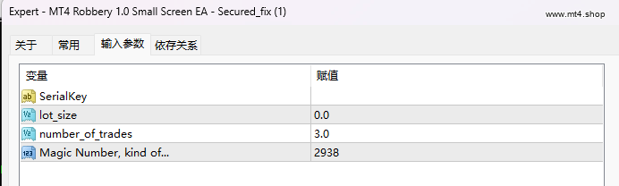 MT4 Robbery 1.0 Small Screen EA – Secured_fix