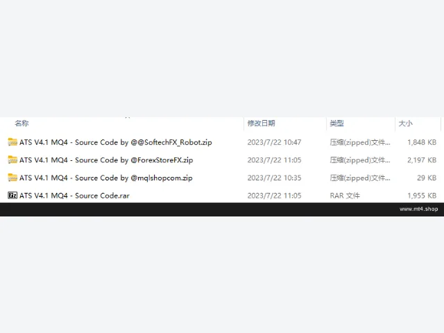 ATS V4.1 MQ4 – Source Code 源码 图片 2