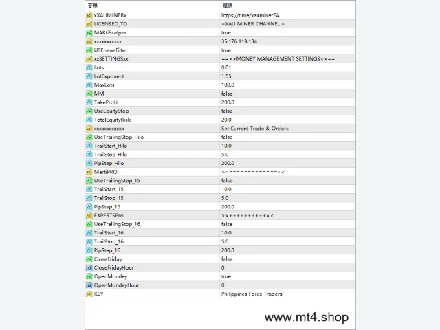XAU M V2.5 SC 源码 图片 3