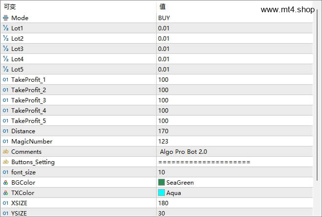 ALGO PRO BOT v2.0 MT5