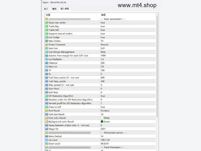 Mood EA v2.0_fix 图片 3