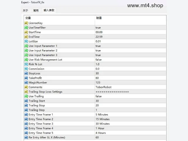 ToborFX MT4 v1.0 (fix) 图片 2