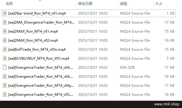 930 Mq4 Ea pack 源码