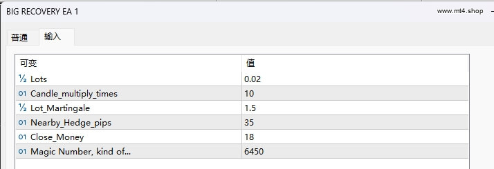 BIG RECOVERY EA