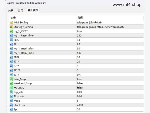 EA based on fibo with marti 图片 3