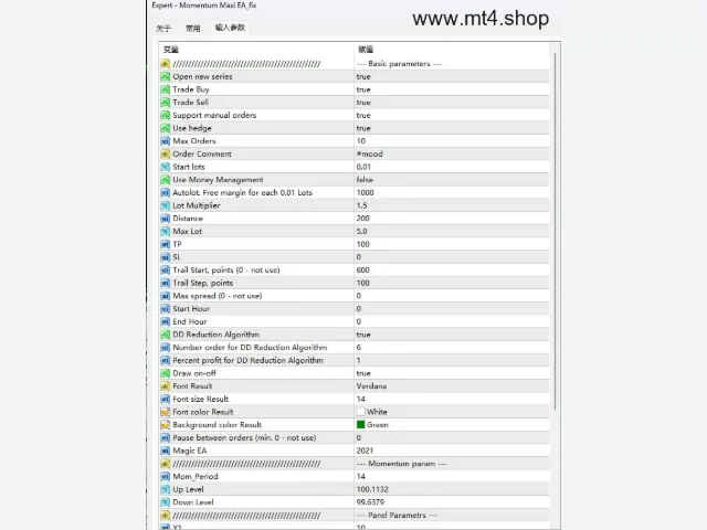 Momentum Maxi EA_fix 图片 3