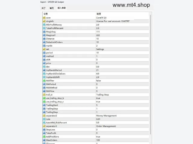 ORION EA Scalper 图片 2