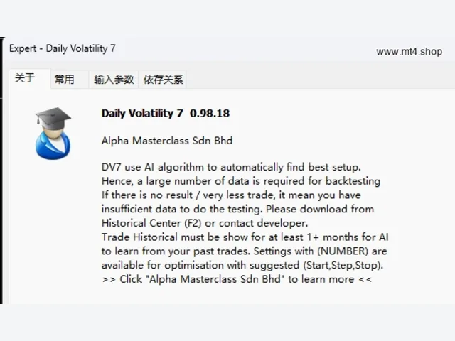 Daily Volatility 7 图片 2