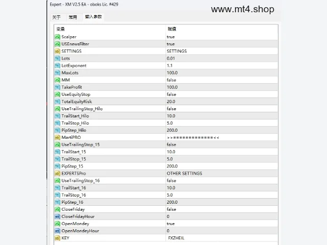 XM V2.5 EA- GlobalPrime GOLD Set.and.EA 图片 3