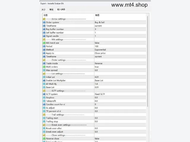 Inosefa scalper EA with prop FIX 图片 3