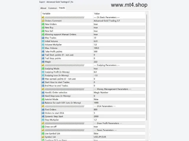 Advanced Gold Tradingv3.7_fix 图片 3