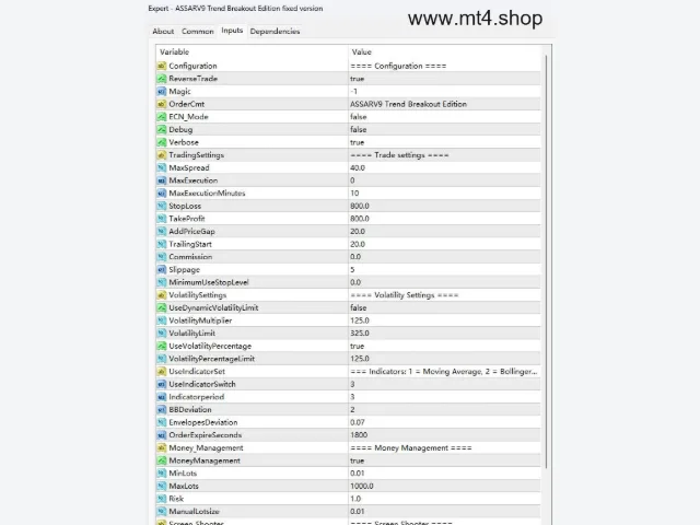 ASSARV9 Trend Breakout Edition fixed version 源码 图片 3