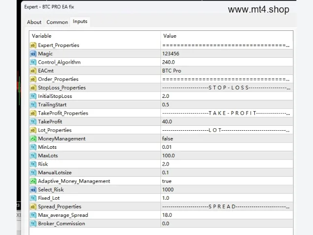 BTC PRO EA fix 图片 2