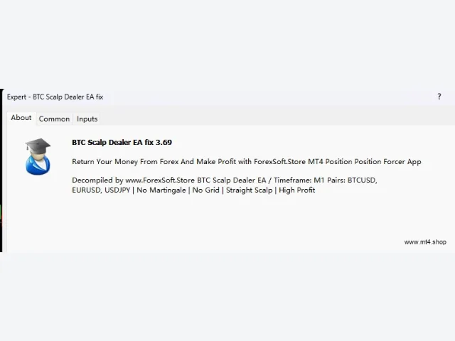 BTC Scalp Dealer EA fix 图片 2