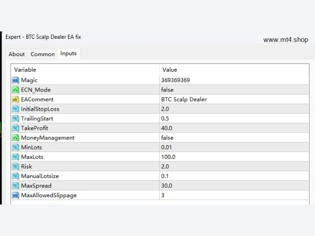 BTC Scalp Dealer EA fix 图片 3