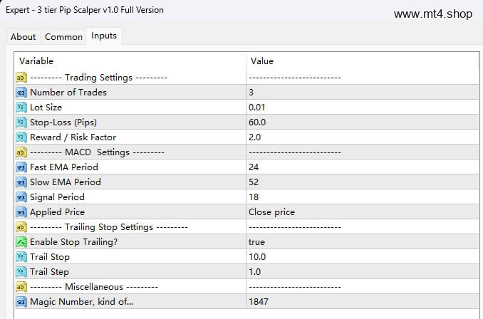 3 tier Pip Scalper v1.0 Full Version