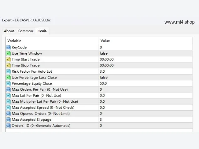 EA CASPER XAUUSD_fix 图片 3
