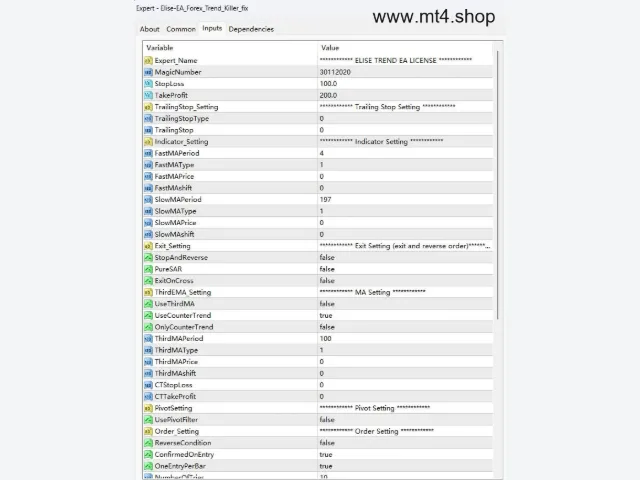 Elise-EA_Forex_Trend_Killer_fix 图片 3