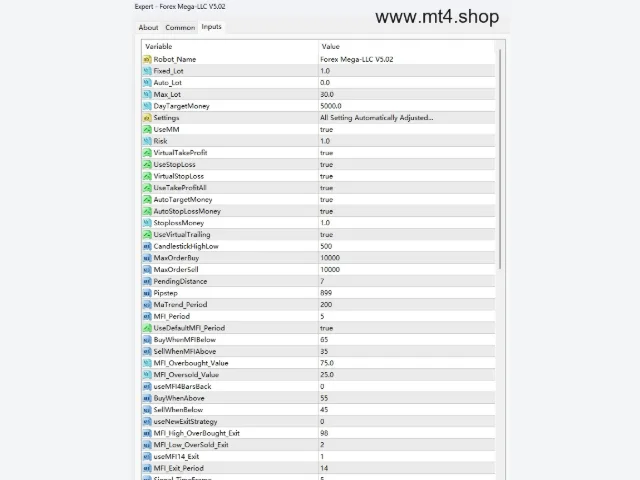Forex Mega-LLC V5.02 源码 图片 3