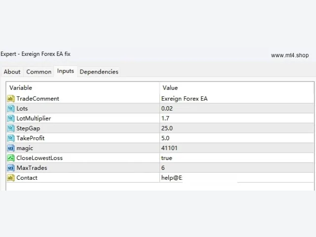Exreign Forex EA fix 图片 2