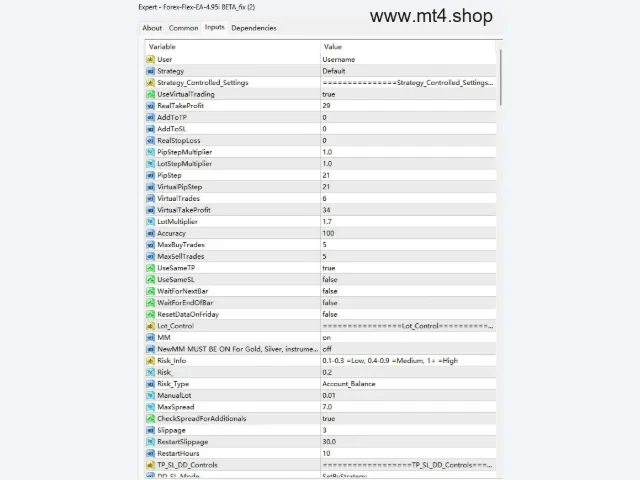 Forex-Flex-EA-4.95i BETA_fix 图片 3