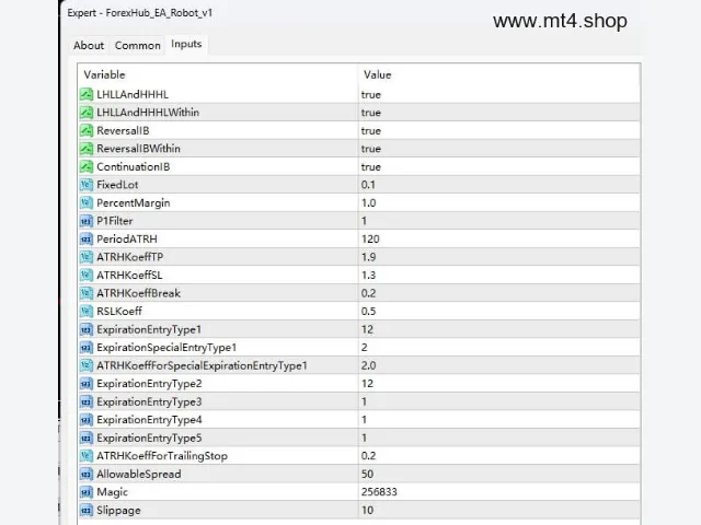 ForexHub EA Robot. 1.1 (Fixed Lot Size) 源码 图片 2