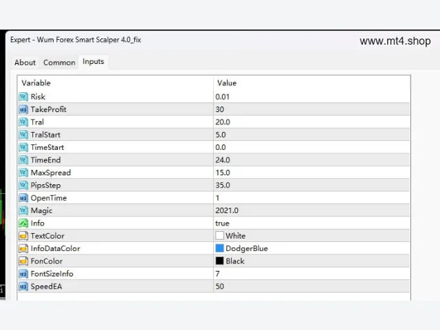 Wum Forex Smart Scalper 4.0_fix 图片 2