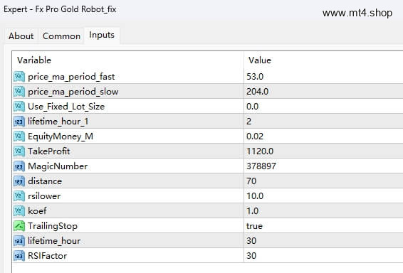 Fx Pro Gold Robot_fix