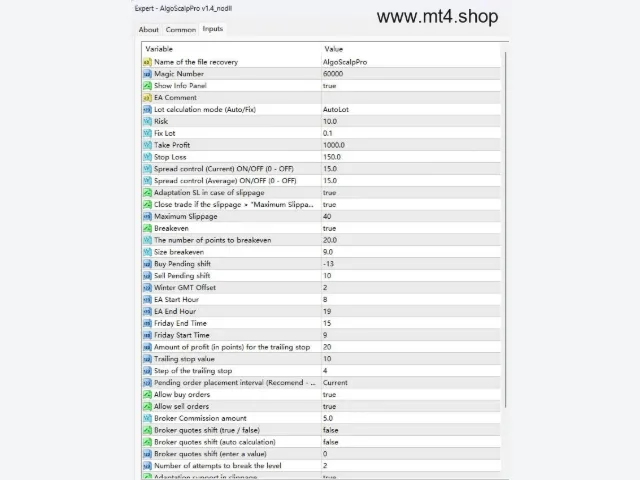 AlgoScalpPro v1.4_nodll 图片 3