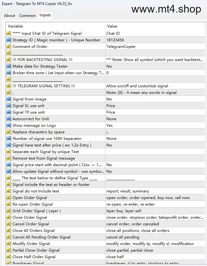 Telegram To MT4 Copier V6.32_fix