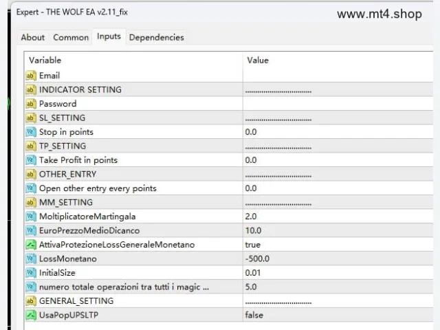 THE WOLF EA v2.11_fix 图片 2