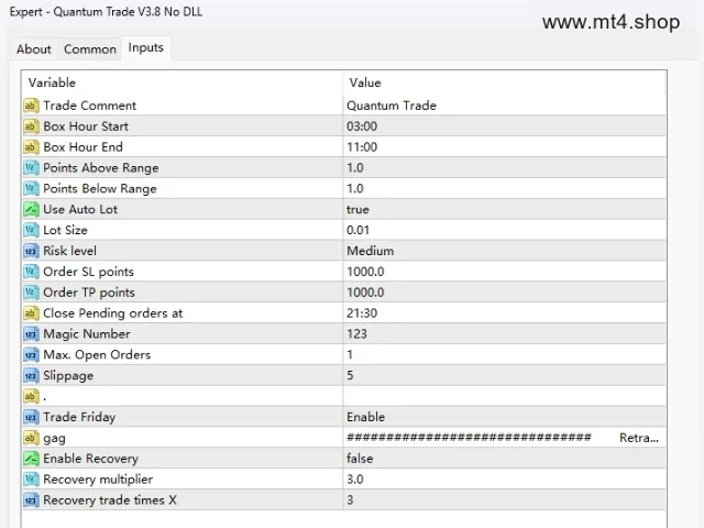 Quantum Trade V3.8 No DLL 图片 2