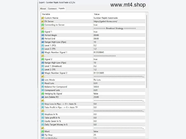 Sumber Rejaki AutoTrade V2.3 源码 图片 3