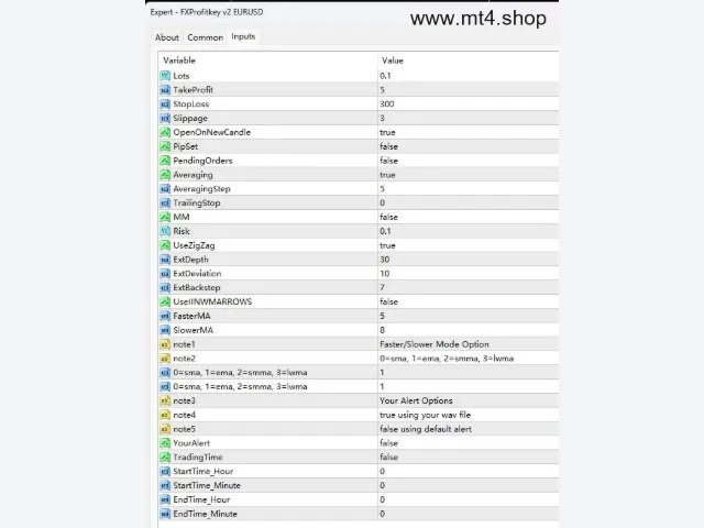 FXProfitkey v2 EURUSD 图片 2