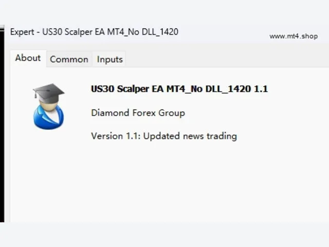 US30 Scalper EA MT4_No DLL_1420 图片 2