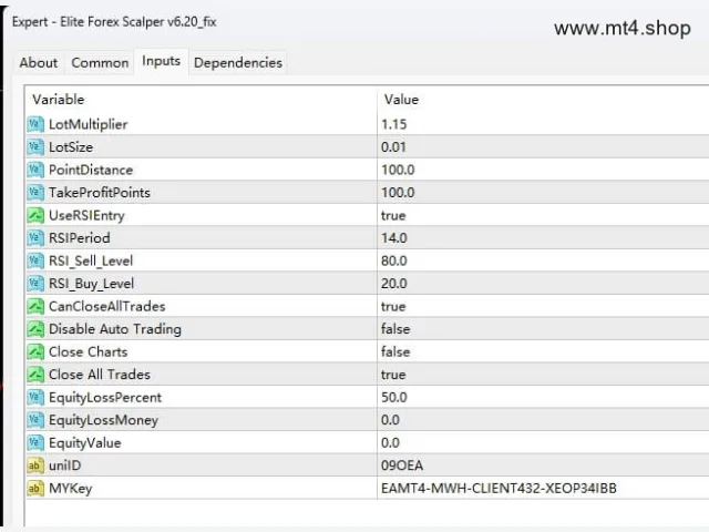 Elite Forex Scalper v6.20 图片 2